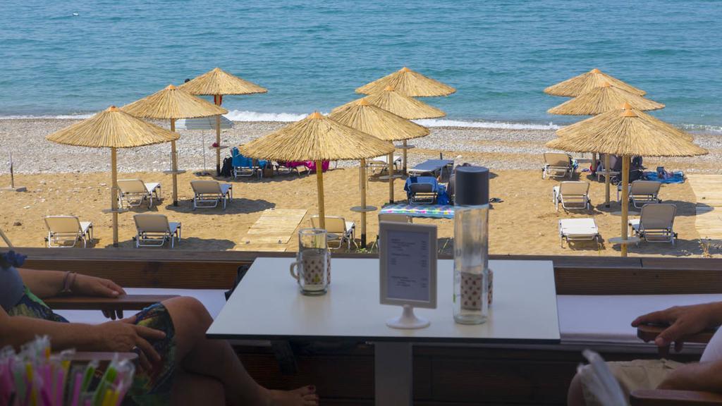 Vistonia Lägenhet Agios Georgios Pagon Exteriör bild