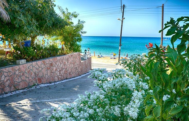 Vistonia Lägenhet Agios Georgios Pagon Exteriör bild
